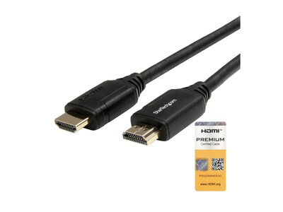 StarTech.com Premium Certified High Speed 4K 60Hz HDMI 2.0 Cable with Ethernet, 2m, HDMM2MP, 32858335, Cables