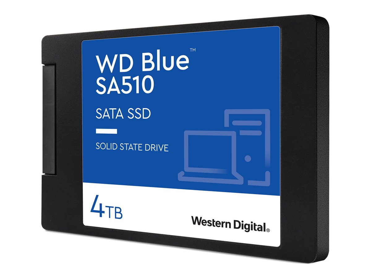 Western Digital 4TB WD Blue SA510 SATA SSD, Internal 2.5