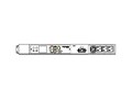 Raritan PDU 120VAC 15A 12A Rated 1-ph (4) Outlet (1) C13 (PX3-5041V-F5M5), PX3-5041V-F5M5, 31449100, Battery Backup/UPS Raritan PDU 120VAC 15A 12A Rated 1-ph (4) Outlet (1) C13 (PX3-5041V-F5M5), PX3-5041V-F5M5, 31449100, Battery Backup/UPS