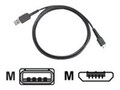 Zebra Symbol microUSB Active Sync Cable Assembly, 25-124330-01R, 12021466, Cables