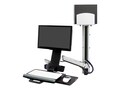 Ergotron StyleView Sit-Stand Combo System with CPU Mount, 45-271-026, 13324127, Wall Stations