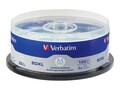 Verbatim 6x 100GB M-DISC BDXL Branded Surface Media (25-pack Spindle), 98914, 30905169, Blu-Ray Media