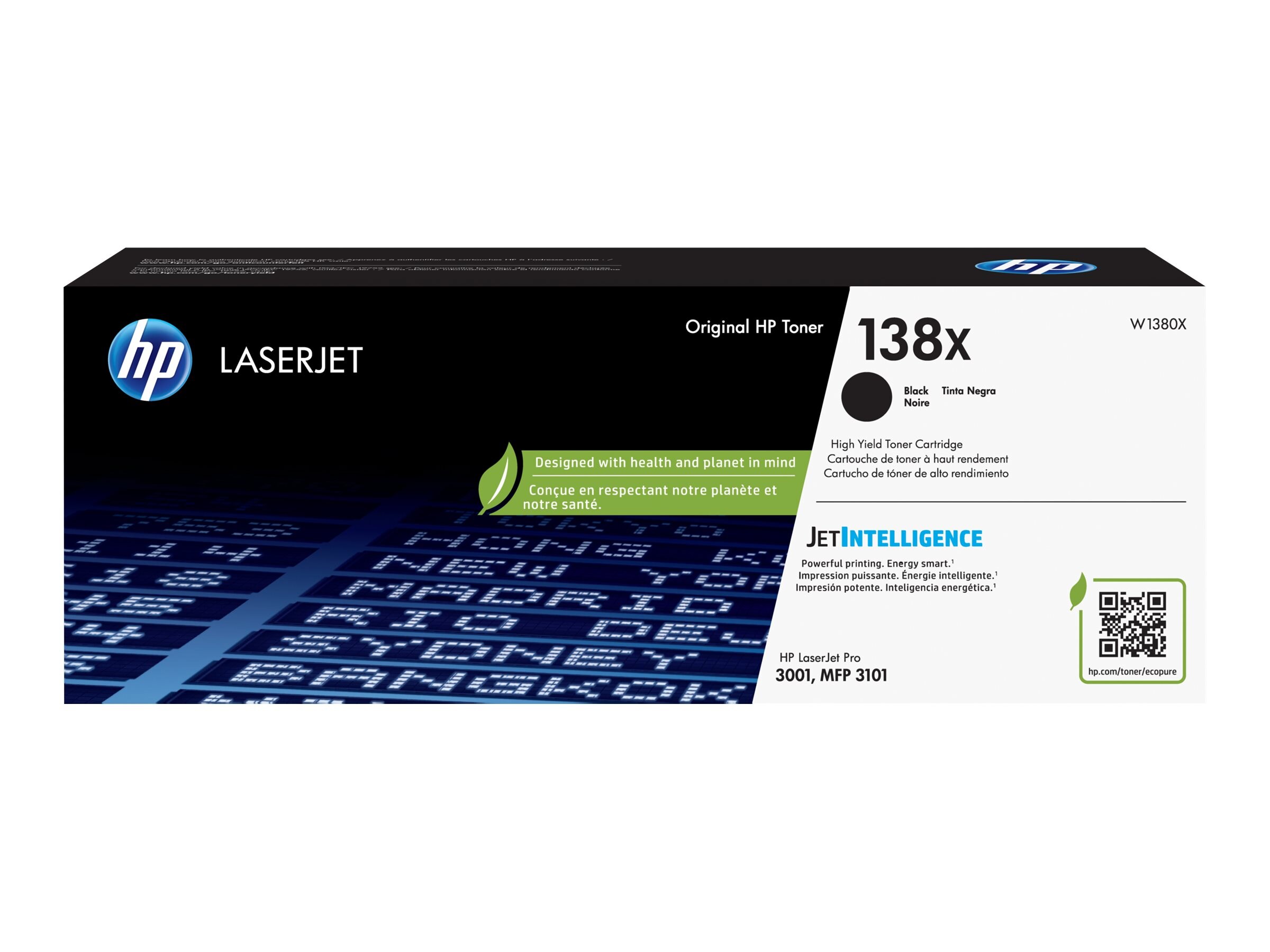 Hp 138x (w1380x) High Yield Black Laserjet Toner Cartridge (w1380x)