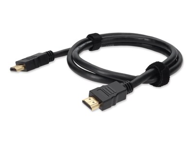 AddOn DCI 4K HDMI 1.4 Male to HDMI 1.4 Male Cable, Black, 1m, HDMI2HDMI1M, 41315108, Cables