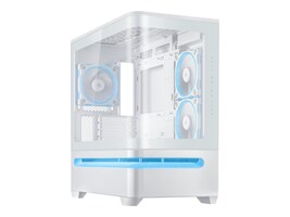 Asus PRIME AP202 TG ARGB WHITE      Main Image from Left-angle