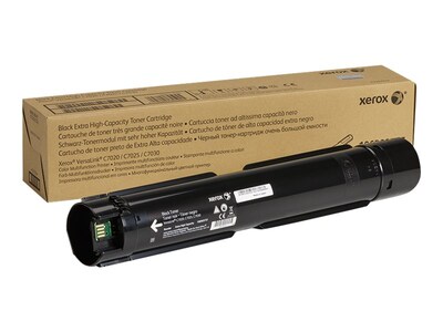 Xerox Black Extra High Capacity Toner Cartridge for VersaLink C7020, C7025 & C7030 Series, 106R03737, 34109776, Toner and Imaging Components - OEM Xerox Black Extra High Capacity Toner Cartridge for VersaLink C7020, C7025 & C7030 Series, 106R03737, 34109776, Toner and Imaging Components - OEM