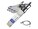 AddOn QSFP-4SFP-PDAC1M-AO Image 3 from Front