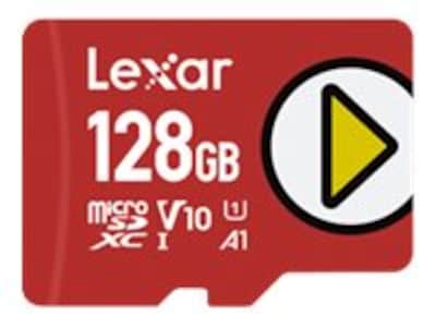 Lexar LEXAR, PLAY, UHS-1 MICRO SDXC, LMSPLAY128G-BNNNU , 41888884, Memory - Flash Lexar LEXAR, PLAY, UHS-1 MICRO SDXC, LMSPLAY128G-BNNNU , 41888884, Memory - Flash