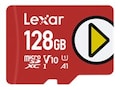 Lexar LEXAR, PLAY, UHS-1 MICRO SDXC, LMSPLAY128G-BNNNU , 41888884, Memory - Flash Lexar LEXAR, PLAY, UHS-1 MICRO SDXC, LMSPLAY128G-BNNNU , 41888884, Memory - Flash