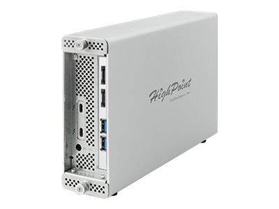 HighPoint RocketStor Thunderbolt 3 to 2x 5Gb s USB 3.0 + 2x 6Gb s eSATA  Adapter