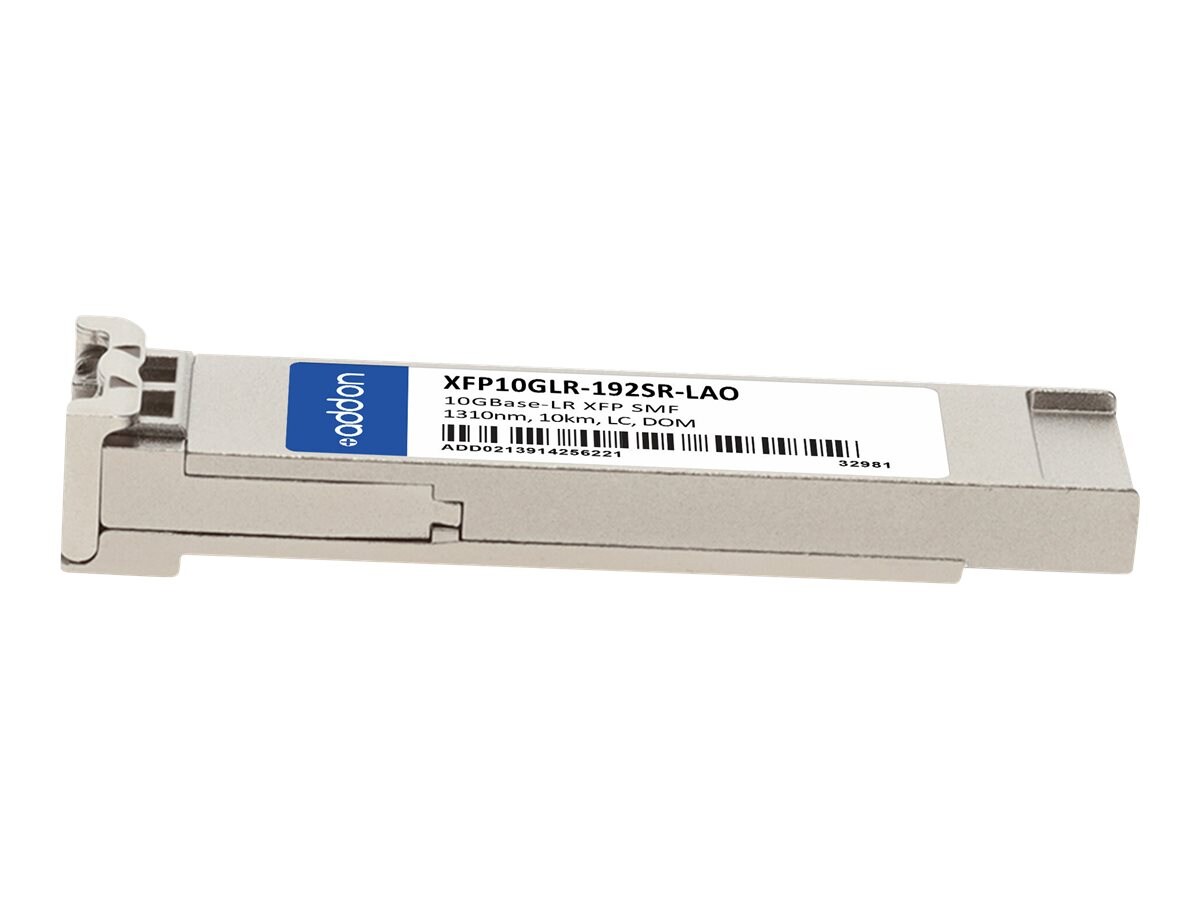 AddOn Cisco XFP10GLR-192SR-L Compatible 10GBase-LR XFP 1310nm 10km LC  Transceiver, TAA