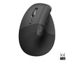 Logitech Lift Vertical Left Handed Ergonomic Wireless Mouse (Graphite), 910-006467, 41426975, Mice & Cursor Control Devices