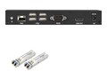 Black Box Extend KVM Signals Up to 33,00 , KVXLCHF-100-SFP-BUN1, 41179913, KVM Switches