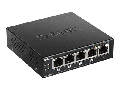 D-Link DGS 1005P DM Switch 5xGbE PoE+ External power adapter, DGS-1005P, 36199146, Network Switches D-Link DGS 1005P DM Switch 5xGbE PoE+ External power adapter, DGS-1005P, 36199146, Network Switches