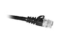 CP Technologies ClearLinks Cat5e 350MHz Molded Patch Cable, Black, 25ft, C5E-BK-25-M, 13197471, Cables