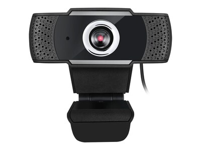 Adesso 1080P HD USB WebCam w Built-in Mic & 2.1MP CMOS Sensor (TAA Compliant), CYBERTRACKH4-TAA, 41396245, WebCams & Accessories Adesso 1080P HD USB WebCam w Built-in Mic & 2.1MP CMOS Sensor (TAA Compliant), CYBERTRACKH4-TAA, 41396245, WebCams & Accessories