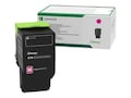 Lexmark Magenta Ultra High Yield Return Program Toner Cartridge for CS521dn, CS622de, CX622ade & CX625, 78C1UM0, 35795641, Toner and Imaging Components - OEM