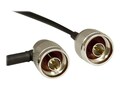 AccelTex 195 Series N-Style Plug to Right Angle N-Style Plug Cable Assembly, 5ft, ATS-195-NP-RANP-5ft, 41144480, Cables