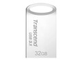 Transcend 32GB JetFlash 710 USB 3.0 Flash Drive, Silver, TS32GJF710S, 21326991, Flash Drives