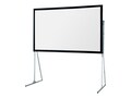 Draper Ultimate Folding Projection Screen with Heavy-Duty Legs, Matt White, 16:10, 146, 241304                        , 42053093, Projector Screens