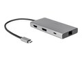 Rocstor USB-C Dual-Display Portable Multiport Dock, Y10P029-S1                    , 41896948, Docking Stations & Port Replicators