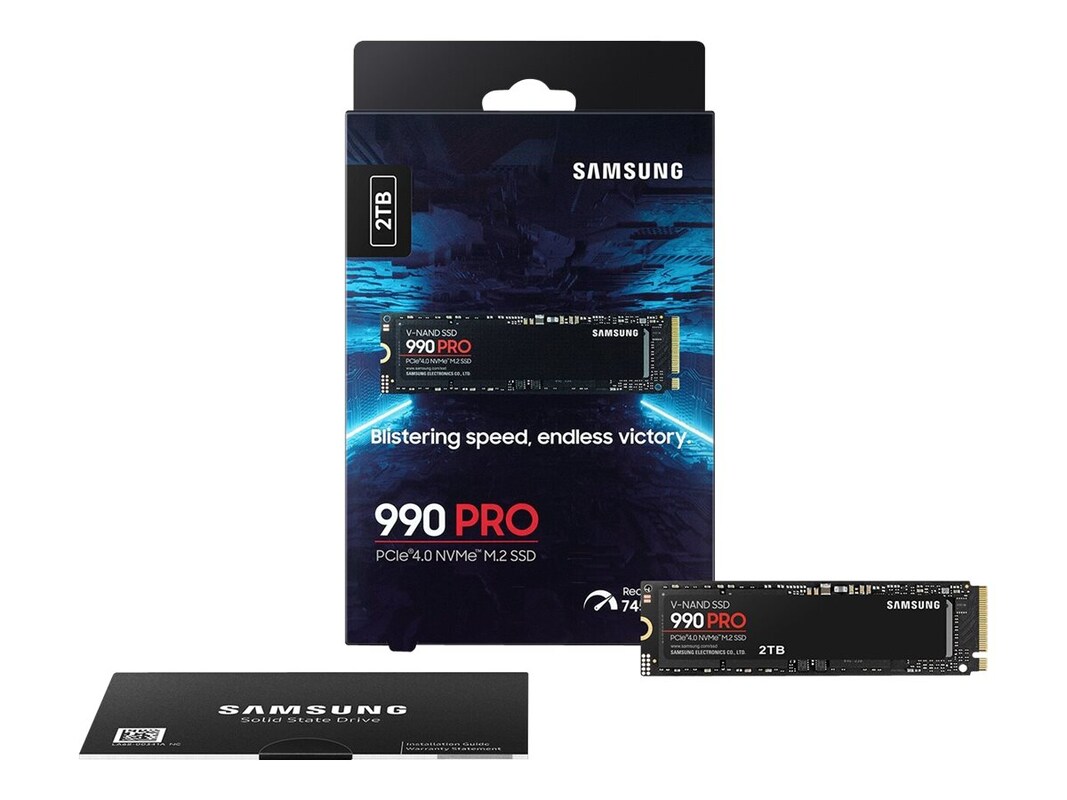 Samsung 2TB 990 PRO PCIe 4.0 NVMe M.2 Internal Solid State Drive (MZ