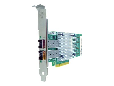 Axiom PCIe x8 10Gbs Dual Port Fiber Network Adapter for HP, 593717-B21-AX, 31092139, Network Adapters & NICs
