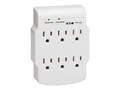Tripp Lite 6 Outlet Wall Surge Protector , SK6-0/SPIKEBLOK, 41208589, Surge Suppressors