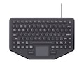 Gamber-Johnson SKINNYBOARD Mobile Keyboard with Touchpad. 12 Function Keys, Red Bac , 7300-0032, 36529985, Keyboards & Keypads