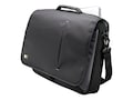 Case Logic 17 Laptop Messenger Bag, Black, 3201140, 10934253, Carrying Cases - Notebook