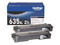 Brother Black Genuine TN635XLBK High Yield Toner Cartridges (2-pack), TN635XL2PK , 42063703, Toner and Imaging Components - OEM Brother Black Genuine TN635XLBK High Yield Toner Cartridges (2-pack), TN635XL2PK , 42063703, Toner and Imaging Components - OEM