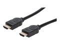 Manhattan Premium High Speed HDMI Cable with Ethernet, Black, 5m, 355360, 37637945, Cables