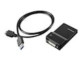 Lenovo USB 3.0 to DVI VGA Monitor Adapter, 0B47072, 14667834, Adapters & Port Converters