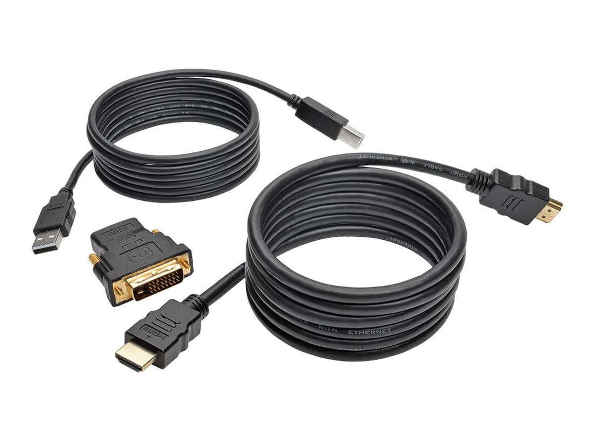 Tripp Lite 6ft HDMI DVI USB KVM Cable Kit