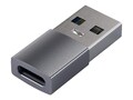 Satechi USB-A To USB-C Adapter -Space Gray , ST-TAUCM, 41601431, Monitor & Display Accessories