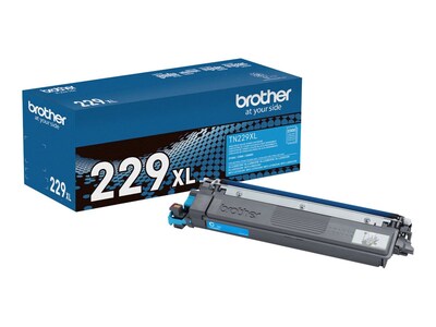 Brother Cyan 229XL High Yield Toner Cartridge, TN229XLC, 41743595, Toner and Imaging Components - OEM