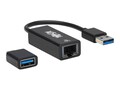 Tripp Lite USB 3.2 Gen 1 USB-C, USB-A to RJ45 Gigabit Ethernet Network Adapter, Black, U336-000-GB-CA, 41322975, Adapters & Port Converters Tripp Lite USB 3.2 Gen 1 USB-C, USB-A to RJ45 Gigabit Ethernet Network Adapter, Black, U336-000-GB-CA, 41322975, Adapters & Port Converters