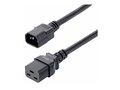 StarTech.com 15A 250V 14AWG C14 to C19 Heavy Gauge PDU AC Power Cord, 6ft, TAA, PXTC14C19146, 41761641, Power Cords