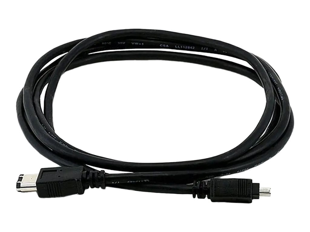 Patentar grieta herramienta Buy Monoprice IEEE-1394 FireWire i.LINK DV Cable, Black, 25ft at Connection  Public Sector Solutions