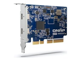 QNAP QXP-40G2UC Main Image from Right-angle QNAP QXP-40G2UC Main Image from Right-angle