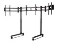 Next Level Racing ROUND TUBE FREESTANDING TRIPLE, NLR-R011                      , 42095517, Monitor & Display Accessories