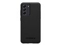 OtterBox Galaxy S21 FE 5G Symmetry Series Antimicrobial Case, Retail Packaging, Black , 77-83941, 41332483, Carrying Cases - Phones/PDAs