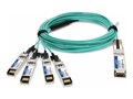 AddOn Arista Networks Compatible 100GBase-AOC QSFP28 to 4xSFP28 Active Optical Cable, 7m, TAA, AOC-Q-4S-100G-7M-AO, 37032938, Cables AddOn Arista Networks Compatible 100GBase-AOC QSFP28 to 4xSFP28 Active Optical Cable, 7m, TAA, AOC-Q-4S-100G-7M-AO, 37032938, Cables