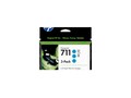HP 711 (CZ134A) 29-ml Cyan Original Ink Cartridges (3-pack), CZ134A, 14736502, Ink Cartridges & Ink Refill Kits - OEM