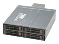 Supermicro SAS 12Gb s SATA 6Gb s Mobile Rack for 4x 2.5 Hard Drive w  Fan Module - Black, CSE-M14TQC, 32314207, Drive Mounting Hardware