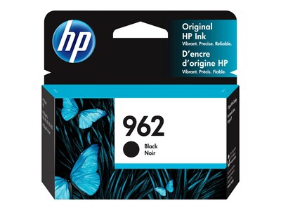 HP 962 (3HZ99AN) Black Original Ink Cartridge, 3HZ99AN#140, 36804684, Ink Cartridges & Ink Refill Kits - OEM