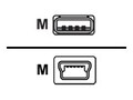 Cisco Console USB Type A to USB Mini-B Cable, 6ft, CAB-CONSOLE-USB=, 10770121, Cables