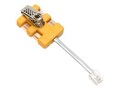Fluke 4-Wire Standard Modular Adapter, 10113000, 6218609, Adapters & Port Converters