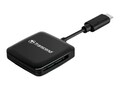 Transcend SD Microsd Card Reader USB 3.2 , TS-RDC3, 41185613, PC Card/Flash Memory Readers