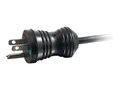 C2G Coiled Hospital Grade Power Cord, NEMA 5-15P to IEC320C13, 18 AWG, Black, 8ft, 48066, 31721361, Power Cords